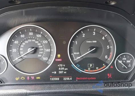 2014 BMW 328D из США, поврежденный, VIN WBA3D3C56EK156160